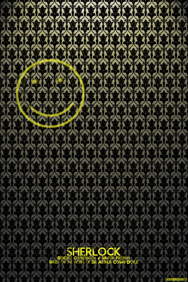 Sherlock Season 1 Minimal Posters